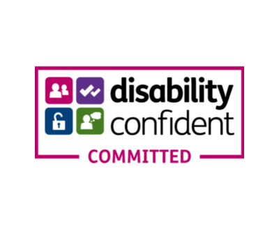 Disability confident committed logo