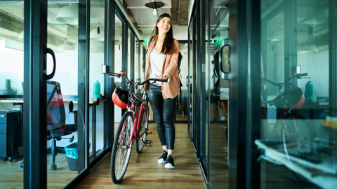 Benefits and perks of working at the CSP include a bicycle loan scheme